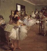 Edgar Degas Dance class oil painting picture wholesale